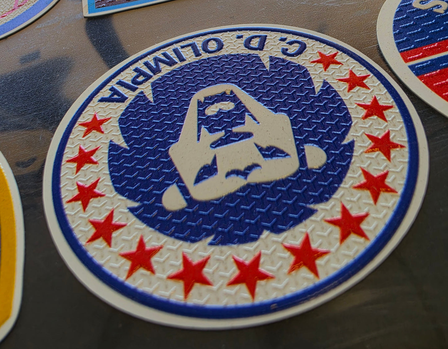Faux Embroidery 3D Patch